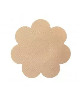 BYE-BRA Brustverstärker - 3 Paar Satin Beige Cup A/C