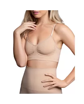 BYE-BRA - Medium Control BH ohne Nähte Beige XL