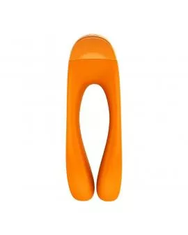 SATISFYER - CANDY CANE FINGERVIBRATOR ORANGE