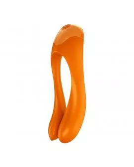 SATISFYER - CANDY CANE FINGERVIBRATOR ORANGE