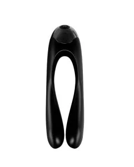 Satisfyer - Candy Cane Fingervibrator Schwarz