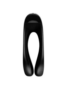 Satisfyer - Candy Cane Fingervibrator Schwarz