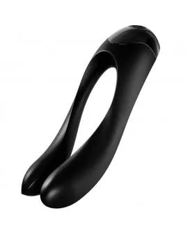 SATISFYER - CANDY CANE FINGERVIBRATOR SCHWARZ