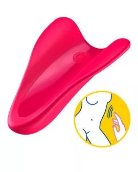 Satisfyer - High Fly Fingervibrator Fuchsia