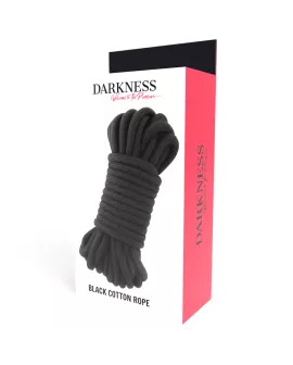 DARKNESS - Japanisches Shibari Seil 20m Schwarz
