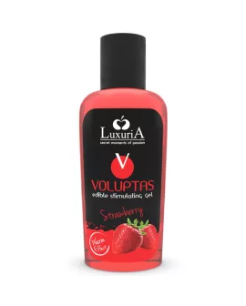 INTIMATELINE LUXURIA Voluptas - Essbares Massagegel Erdbeere
