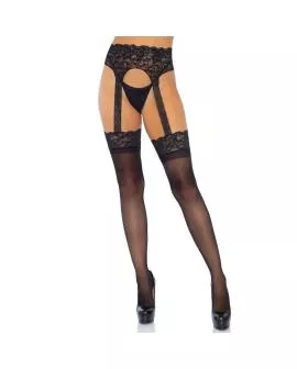 LEG AVENUE - Blickdichter Strapsgürtel Einheitsgröße