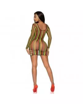 LEG AVENUE - RASTA MINIKLEID EINE GRÖSSE