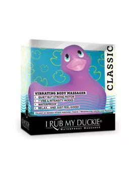 BIG TEASE TOYS - ICH RUBBE MEIN DUCKIE CLASSIC VIBRATING DUCK PURPLE