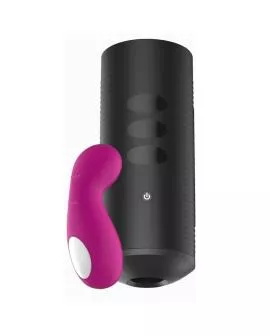 Kiiroo - Titan und Cliona Leder-Paar-Set