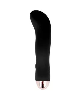 DOLCE VITA - AUFLADBARER VIBRATOR ZWEI SCHWARZ 7 GESCHWINDIGKEIT
