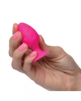 CALEXOTICS Cheeky Buttplug Rosa - Erotik Analplug