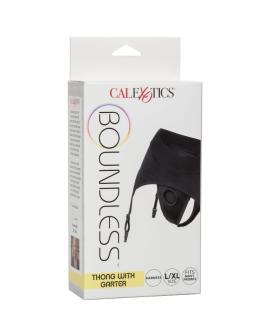Calexotics - Boundless Tanga mit Garter L/XL