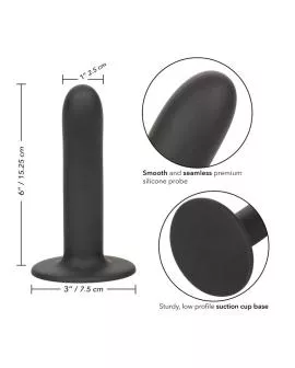 Calexotics Boundless Dildo 15,25 cm - Gurt-kompatibel Glatt