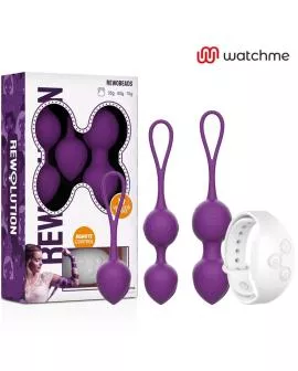 REWOLUTION REWOBEADS - Vibriebe mit Fernbedienung WatchMe