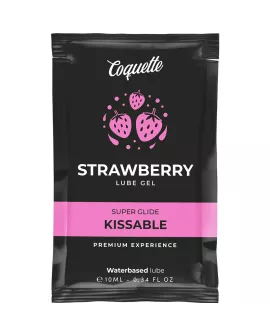 Coquette Chic Desire - Kussbares Erdbeer-Gleitgel 10 ml Tasche