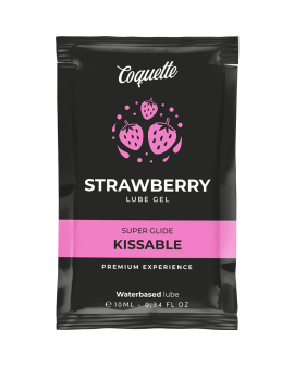 Coquette Chic Desire - Kussbares Erdbeer-Gleitgel 10 ml Tasche