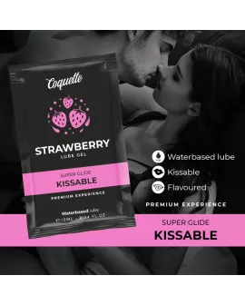 Coquette Chic Desire - Kussbares Erdbeer-Gleitgel 10 ml Tasche
