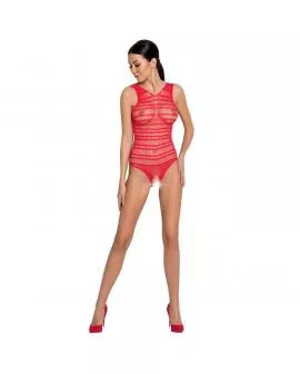 PASSION - WOMAN BS086 ROTER BODYSTOCKING, EINE GRÖSSE
