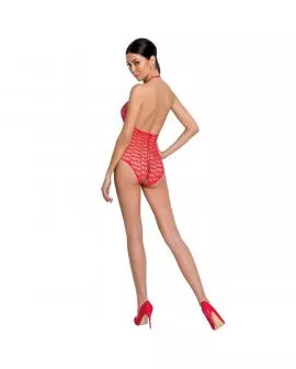 PASSION - WOMAN BS087 ROTER BODYSTOCKING, EINE GRÖSSE
