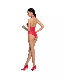 Passion Woman BS088 - Roter Bodystocking Eine Größe