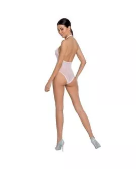 Passion Woman BS088 - Weißer Bodystocking Eine Größe