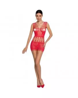 PASSION - WOMAN BS090 ROTER BODYSTOCKING, EINE GRÖSSE