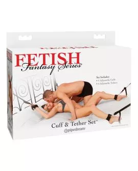 Fetish Fantasy - Manschetten und Tether Set
