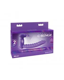 FANTASY C-RINGZ - SILIKON DOPPELVIBRATORKANINCHEN