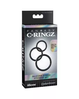 Fantasy C-Ringz - Silikon 3-Ring-Ausdauer-Set