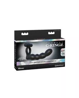 FANTASY C-RINGZ - Posierbarer Doppelpenetrator