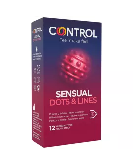 Control Sinnliche Punkte & Linien - 12 Dehnungsmarken