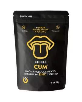 WUG SEX SENSE - CUM EJACULATION ERHÖHUNG GUM & SEMEN BANANENGESCHMACK 10 EINHEITEN
