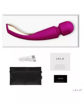LELO - SMART WAND MEDIUM 2 DEEP ROSE MASSAGER