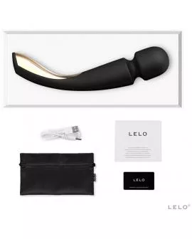 LELO Smart Medium Wand 2 - Schwarzer Erotik-Massager