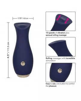 CALEXOTICS - CHIC TULPE MASSAGER BLAU