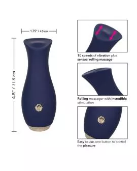 Calexotics Chic Tulpe Massager Blau - Erotik Toy