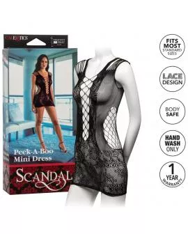 CALEXOTICS - PEEK-A-BOO MINIKLEID EINE GRÖSSE