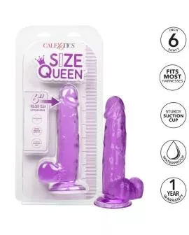 Calexotics - Größe Königin-Dildo Lila 15,3 cm