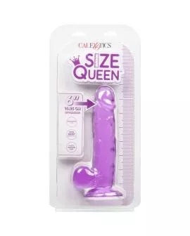 Calexotics - Größe Königin-Dildo Lila 15,3 cm