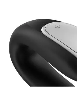 Satisfyer Double Fun Partner Vibrator - Schwarz