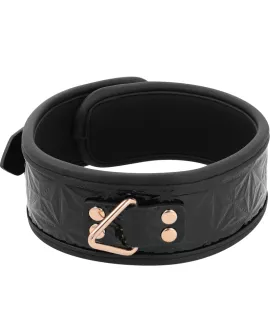 BEGME Black Edition - Premium Veganer Lederhalsband