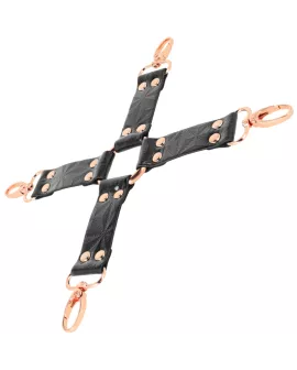 BEGME Black Edition - Vegane Leder-Hog-Krawatte