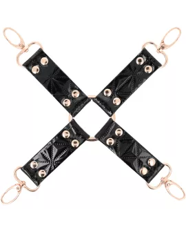 BEGME Black Edition - Vegane Leder-Hog-Krawatte