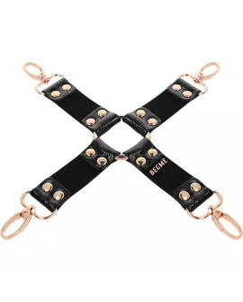 BEGME Black Edition - Vegane Leder-Hog-Krawatte