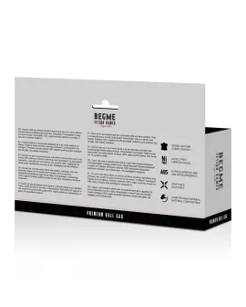 BEGME Black Edition Ballknebels - Veganes Leder