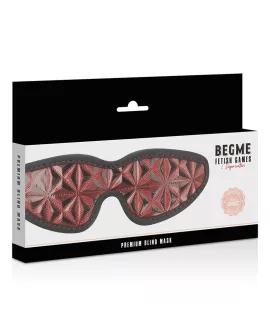 BEGME - Red Edition Premium Blindmaske mit Neoprenfutter