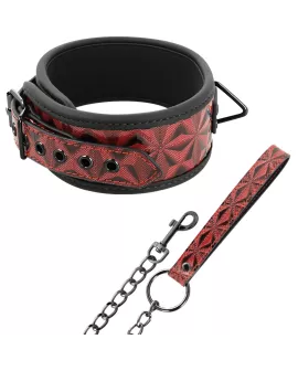 BEGME - Red Edition Vegan Lederhalsband mit Neoprenfutter