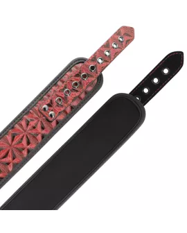 BEGME - Red Edition Halsband mit Nippelklemmen - Neoprenfutter