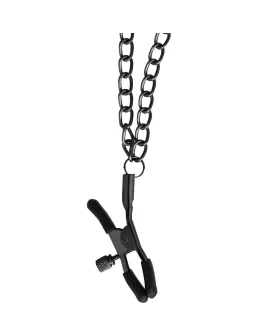 BEGME - Red Edition Halsband mit Nippelklemmen - Neoprenfutter